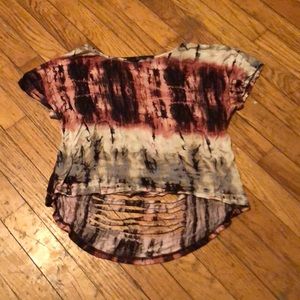 Tie Dye Cropped Tshirt ✨